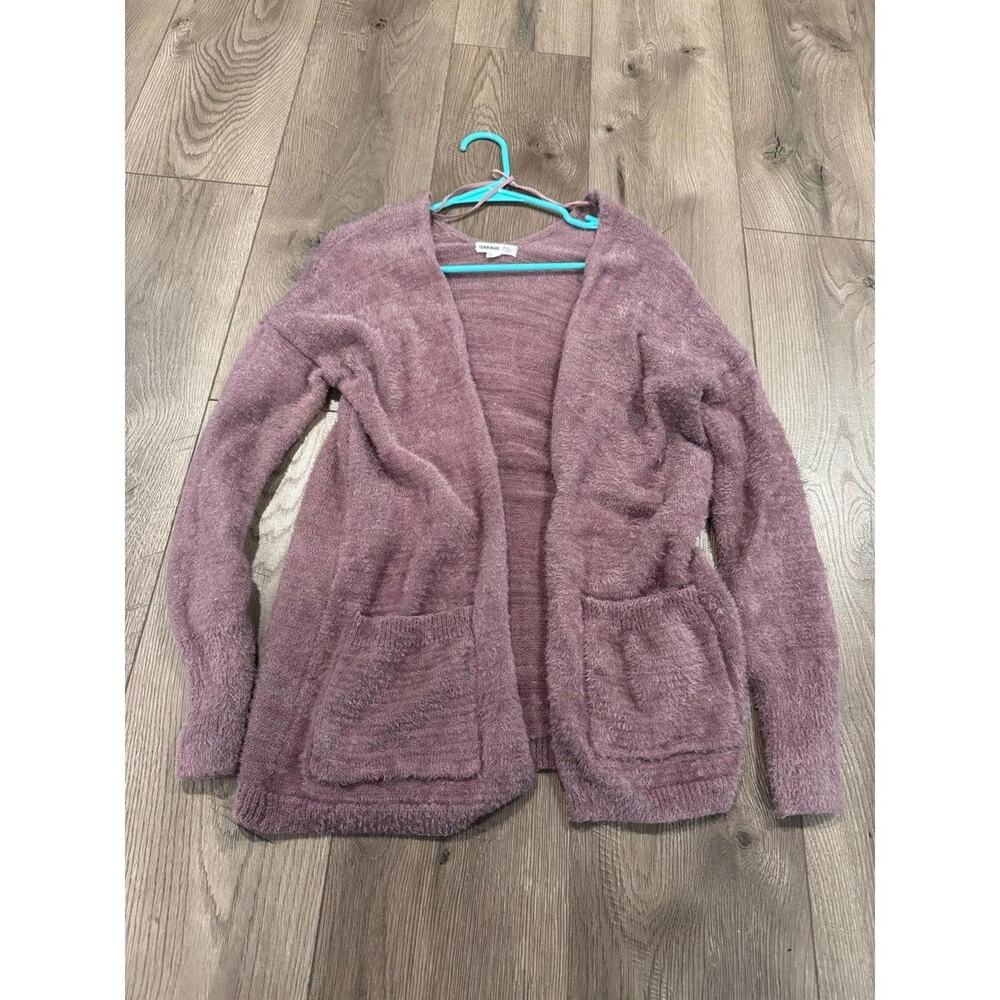 Women's Garage Comfy Purple Cardigan W/ Pockets Size XS